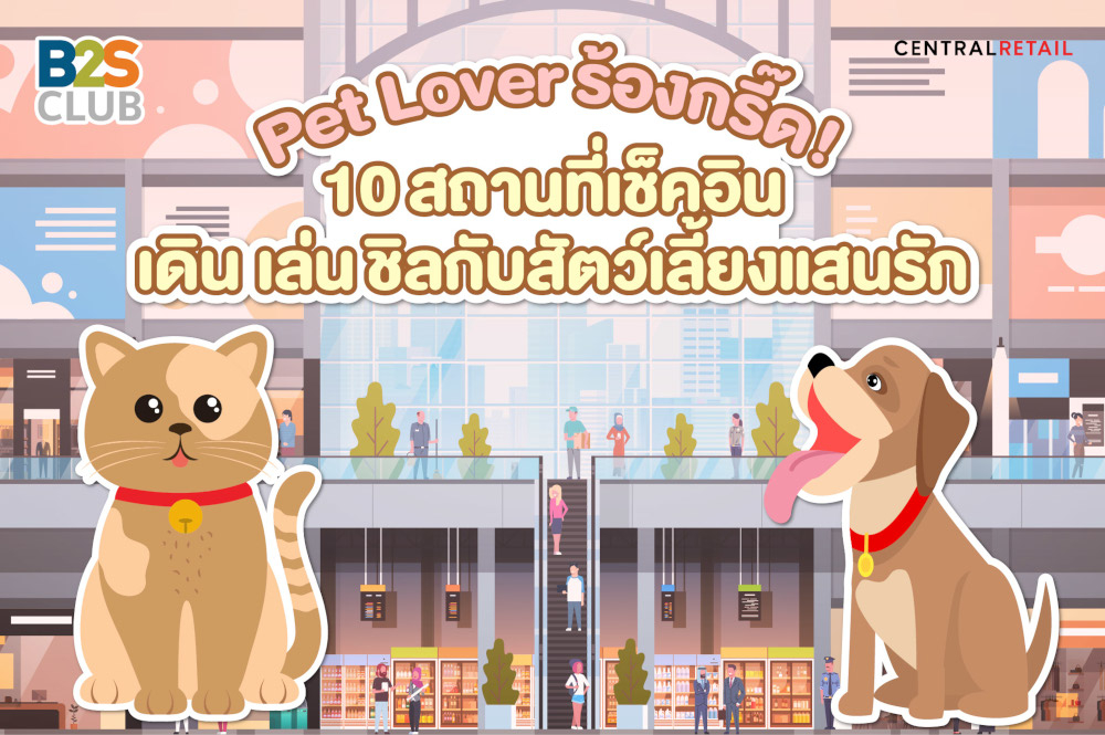 Pet Lover ร้องกรี๊ด! ​ 10 สถานที่เช็คอิน เดิน เล่น ชิลกับสัตว์เลี้ยงแสนรัก​