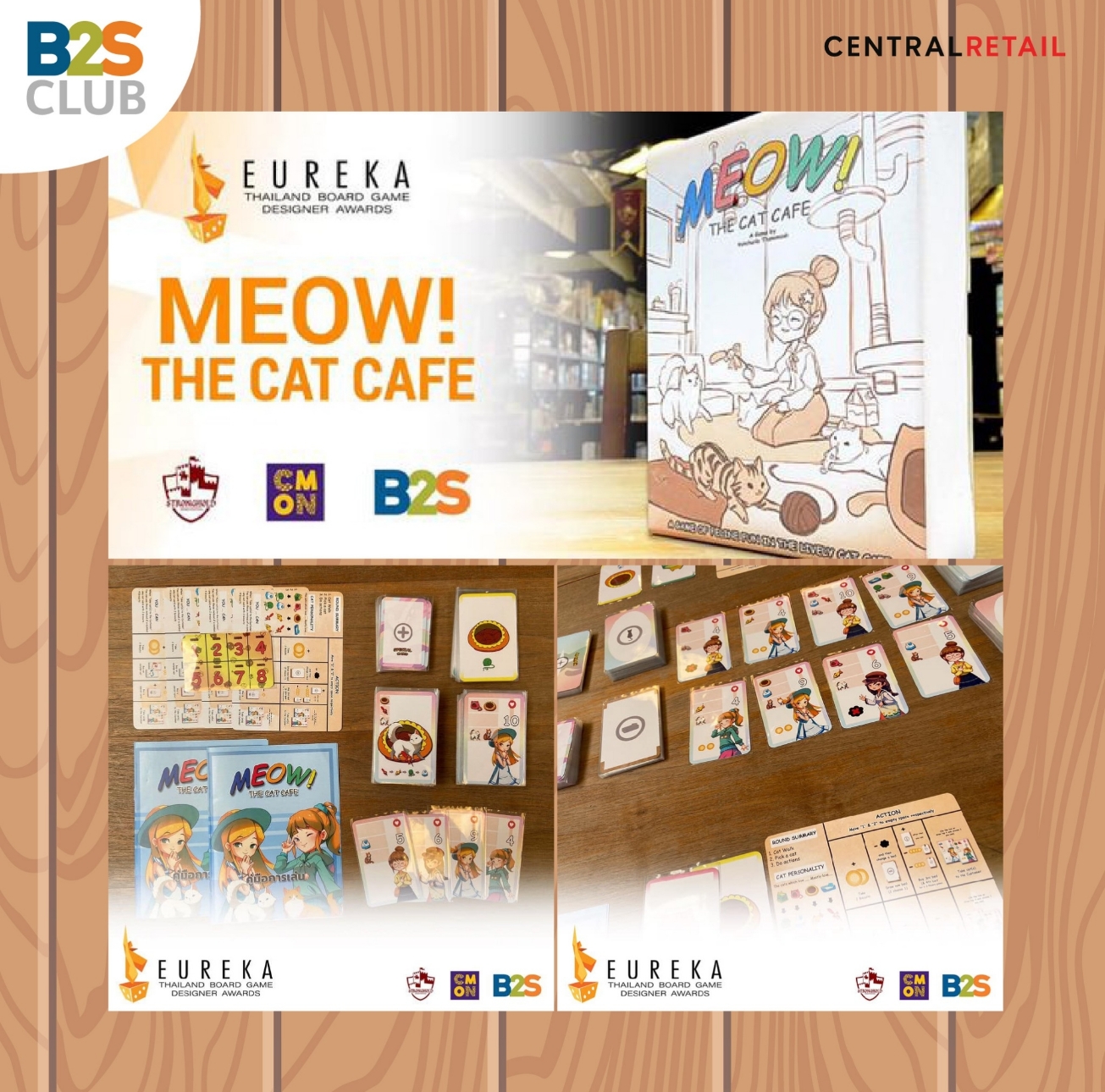 พาส่อง 5 บอร์ดเกมที่ผ่านเข้ารอบสุดท้าย UREKA Board Game Award