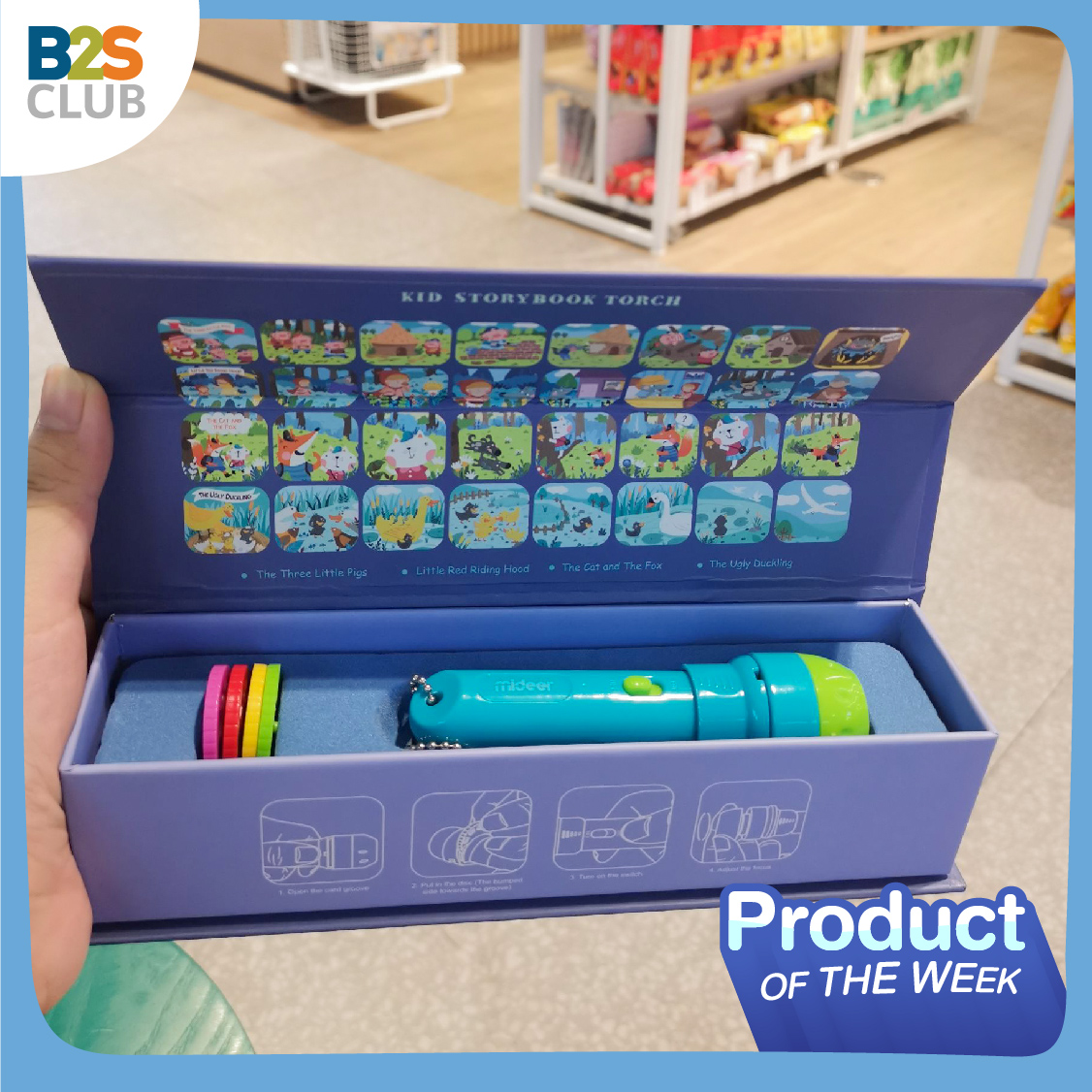 product of the week mideer kid storybook torch