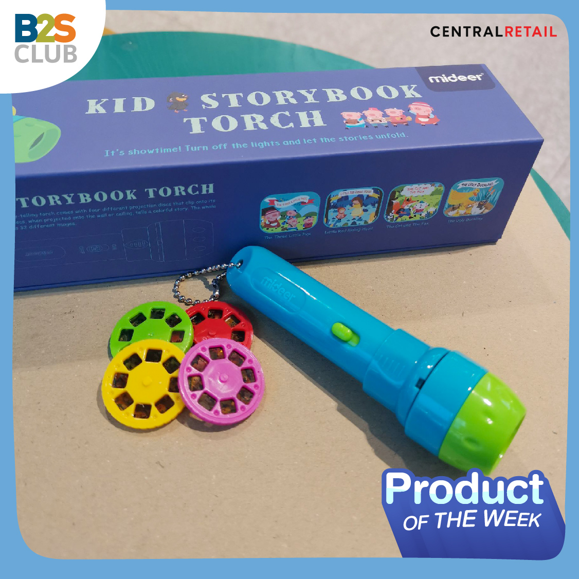 product of the week mideer kid storybook torch