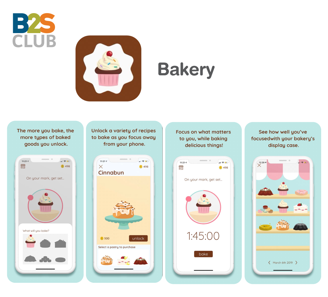 Bakery, app อ่านหนังสือสอบ, ตารางอ่านหนังสือสอบ