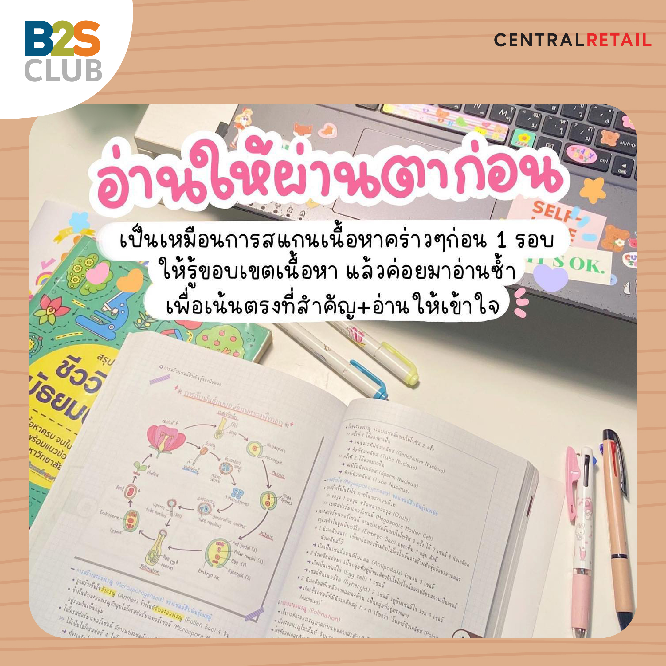 ตารางอ่านหนังสือสอบ, อ่านหนังสือสอบให้ผ่านตาก่อน