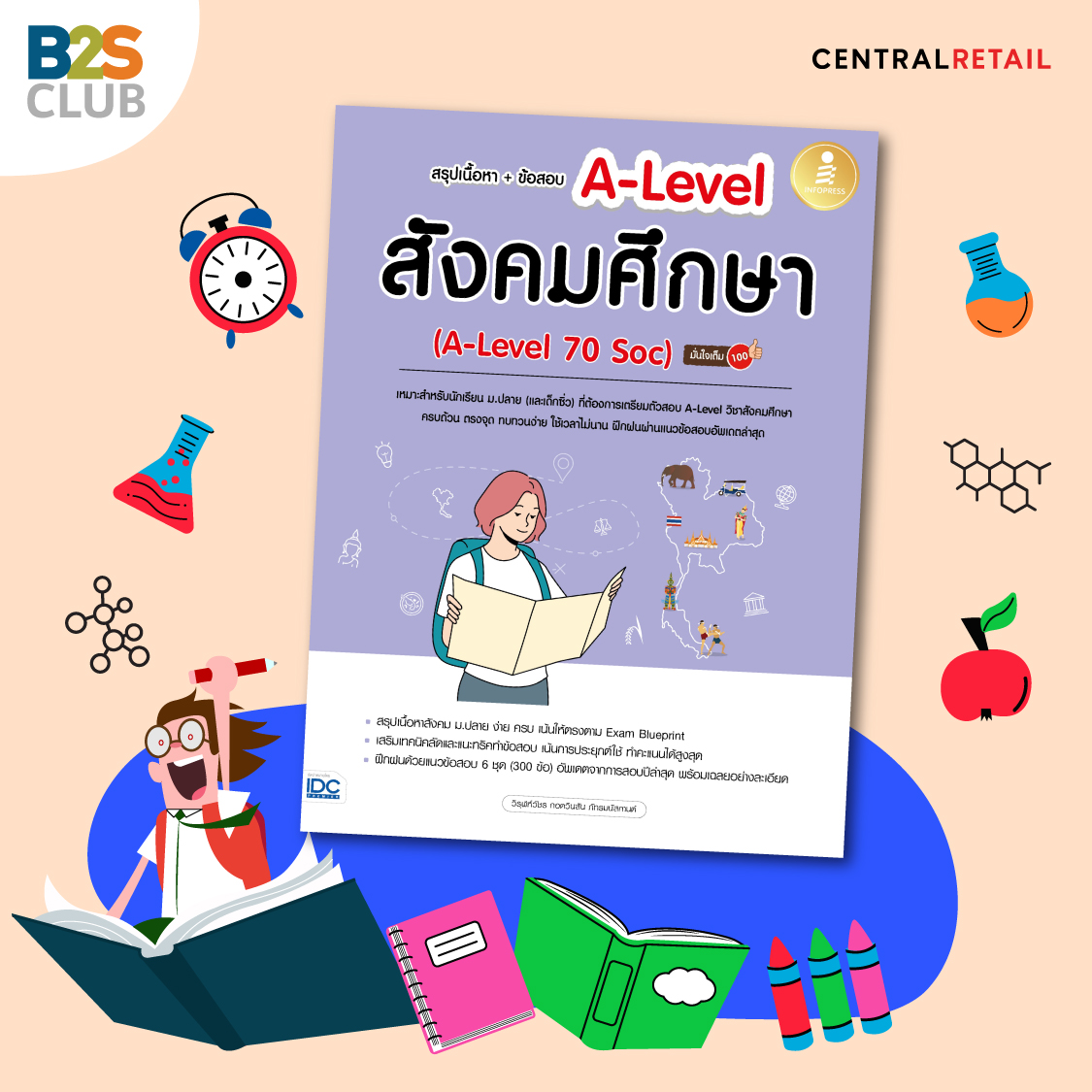 สรุปเนื้อหาสังคมศึกษา a level, หนังสือเตรียมสอบ a level