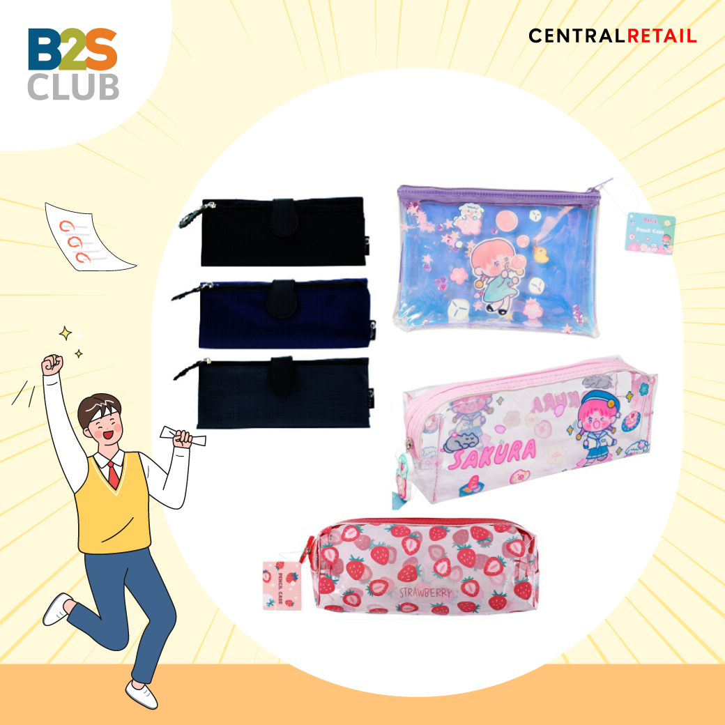 กระเป๋าดินสอ, อุปกรณ์เครื่องเขียน