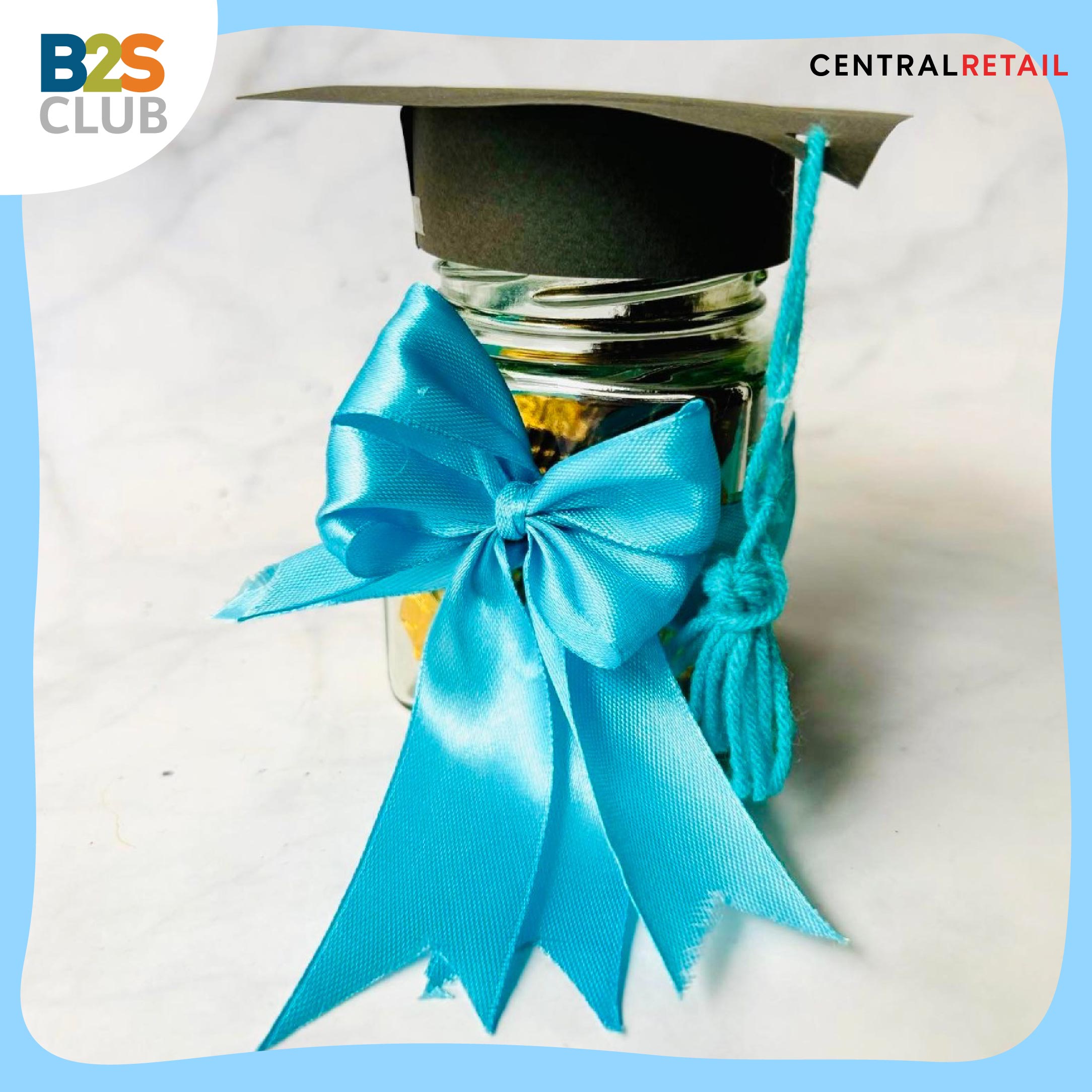 diy ของขวัญ, diy ของขวัญรับปริญญา, diy ขวดหมวกรับปริญญา