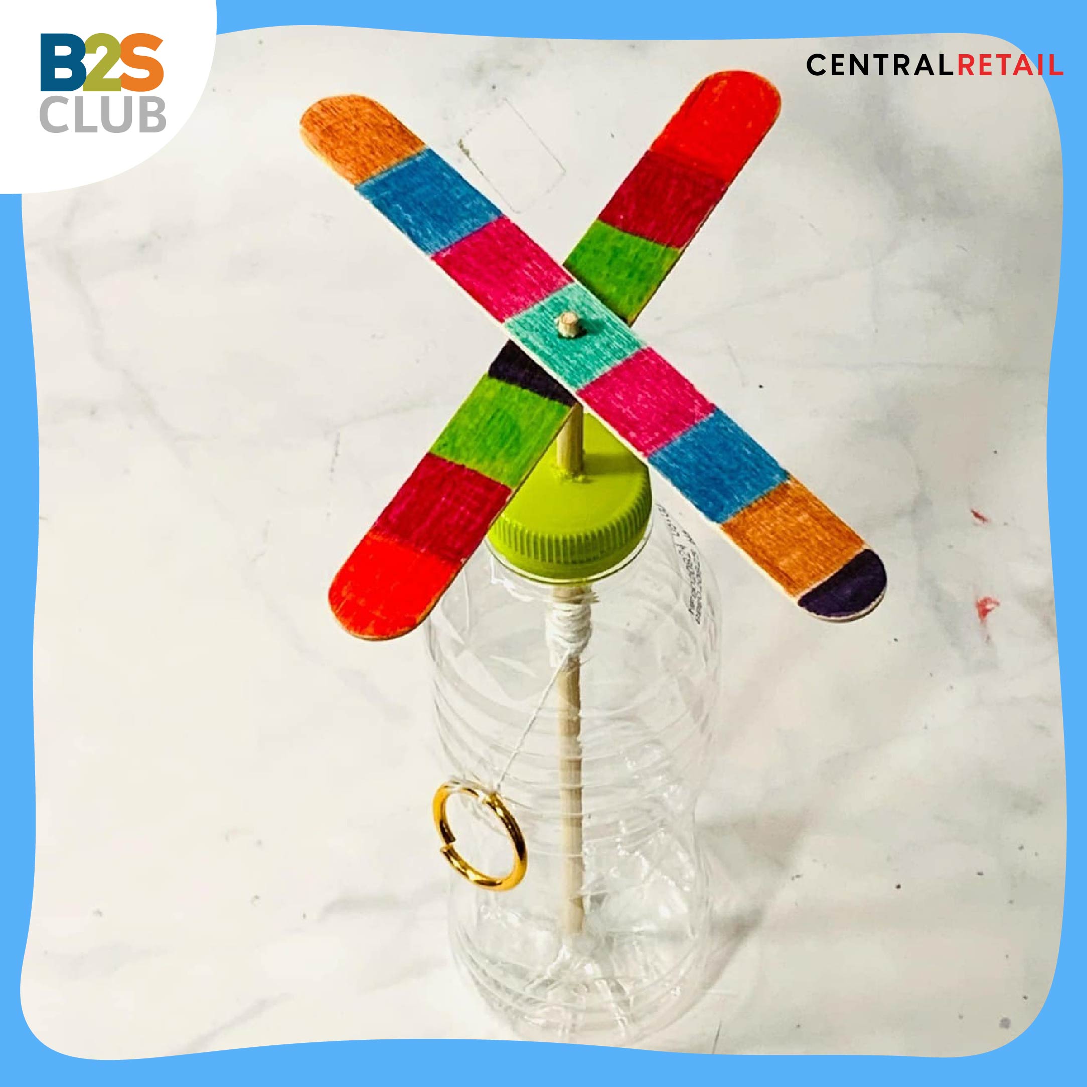 ของเล่นยุค 90s, ขวดน้ำพัดลม