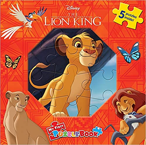 MY FIRST PUZZLE BOOK: DISNEY LION KING